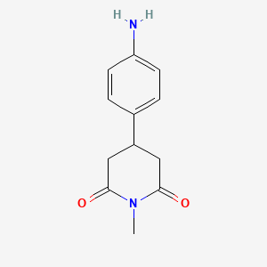 4-(4-Amino-phenyl)-1-methyl-piperidine-2,6-dione