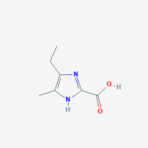 5-ethyl-4-methyl-1H-imidazole-2-carboxylic acid
