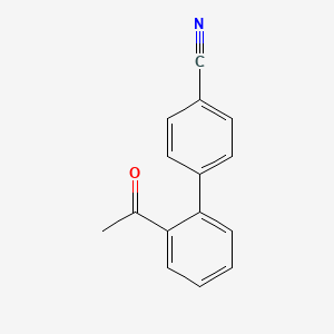 2'-Acetyl[1,1'-biphenyl]-4-carbonitrile