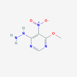 5-Nitro-4-methoxy-6-hydrazinopyrimidine