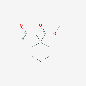 Methyl 1-(2-oxoethyl)cyclohexanecarboxylate