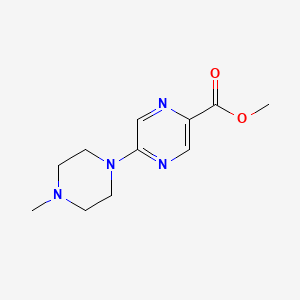 Methyl 5-(4-methylpiperazin-1-yl)pyrazine-2-carboxylate