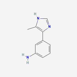 5-Methyl-4-(3-aminophenyl)-1-H-imidazole