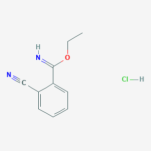 Ethyl 2-cyanobenzimidate hydrochloride