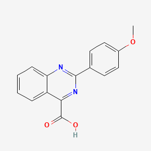 2-(4-Methoxyphenyl)quinazoline-4-carboxylic acid