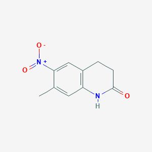7-methyl-6-nitro-3,4-dihydroquinolin-2(1H)-one