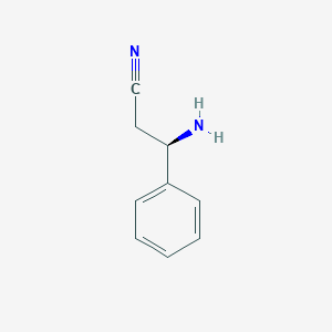 (3R)-3-amino-3-phenylpropanenitrile