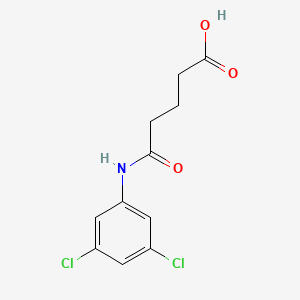 molecular formula C11H11Cl2NO3 B8739479 N-(3,5-dichlorophenyl) glutaric acid monoamide 