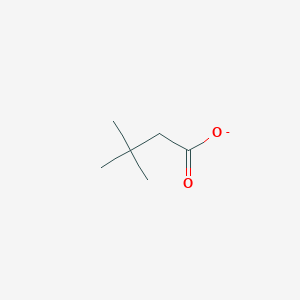 molecular formula C6H11O2- B8739618 3,3-Dimethylbutanoate 