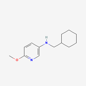 N-(Cyclohexylmethyl)-6-methoxypyridin-3-amine