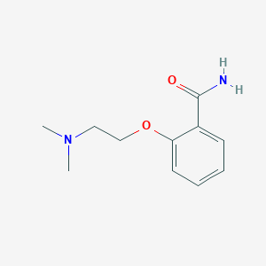 molecular formula C11H16N2O2 B8739678 2-(2-Dimethylamino-ethoxy)-benzamide 