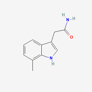 2-(7-methyl-1H-indol-3-yl)-acetamide