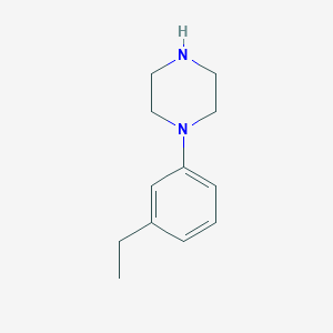 molecular formula C12H18N2 B8739717 1-(3-Ethylphenyl)piperazine CAS No. 3026-54-8