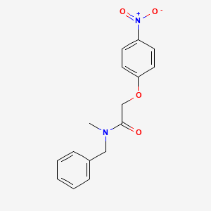 N-benzyl-N-methyl-2-(4-nitrophenoxy)acetamide