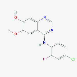 4-(4-Chloro-2-fluorophenylamino)-7-hydroxy-6-methoxyquinazoline