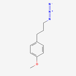 molecular formula C10H13N3O B8739834 3-(4-Methoxyphenyl)propylazide CAS No. 583825-29-0
