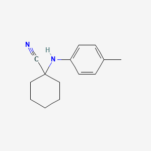 1-[(4-methylphenyl)amino]Cyclohexanecarbonitrile