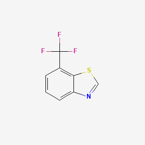 molecular formula C8H4F3NS B8739979 7-(Trifluoromethyl)benzo[d]thiazole 