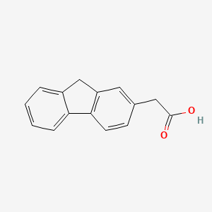 molecular formula C15H12O2 B8740000 2-(9H-fluoren-2-yl)acetic acid 