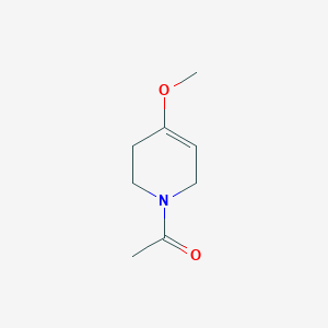 molecular formula C8H13NO2 B8740113 1-Acetyl-4-methoxy-1,2,3,6-tetrahydropyridine 