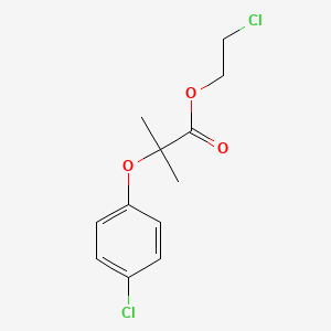 2-Chloroethyl 2-(4-chlorophenoxy)-2-methylpropionate