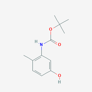 Tert-butyl (5-hydroxy-2-methylphenyl)carbamate