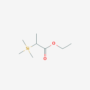 Ethyl 2-(trimethylsilyl)propanoate