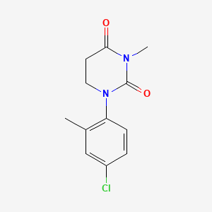 1-(2-Methyl-4-chlorophenyl)-3-methyl-dihydrouracil