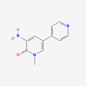5-amino-1-methyl-[3,4'-bipyridin]-6(1H)-one