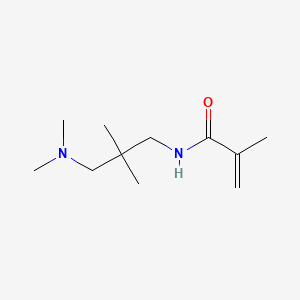 molecular formula C11H22N2O B8740233 N-(3-(Dimethylamino)-2,2-dimethylpropyl)methacrylamide CAS No. 75150-23-1
