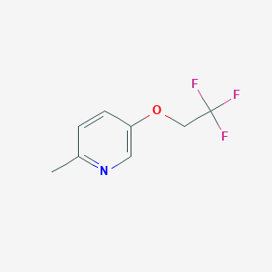 2-Methyl-5-(2,2,2-trifluoroethoxy)pyridine