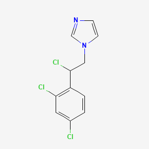 1-[2-Chloro-2-(2,4-dichlorophenyl)ethyl]imidazole