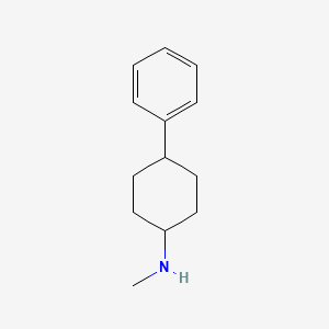 molecular formula C13H19N B8740471 N-methyl-4-phenylcyclohexan-1-amine 