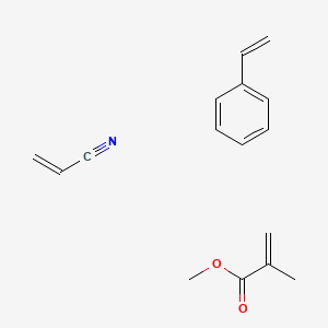 Methyl 2-methylprop-2-enoate;prop-2-enenitrile;styrene