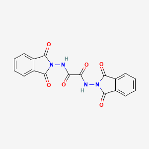 Ethanediamide, N,N'-bis(1,3-dihydro-1,3-dioxo-2H-isoindol-2-yl)-