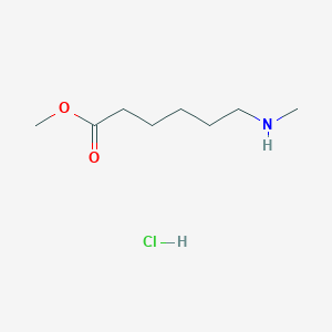 Methyl 6-(methylamino)hexanoate;hydrochloride