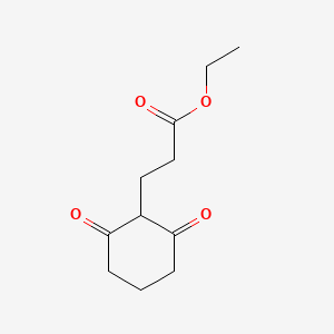 2-[2-(Ethoxycarbonyl)ethyl]-1,3-cyclohexanedione