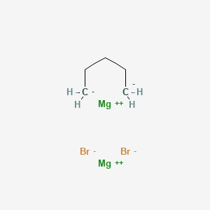 molecular formula C5H10Br2Mg2 B8740638 dimagnesium;pentane;dibromide 