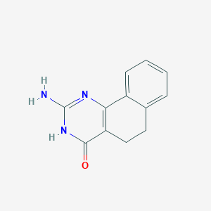 2-Amino-5,6-dihydrobenzo[h]quinazolin-4-ol