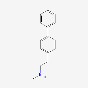 molecular formula C15H17N B8740740 n-Methyl-[1,1'-biphenyl]-4-ethanamine 