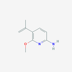 6-Methoxy-5-(prop-1-en-2-yl)pyridin-2-amine