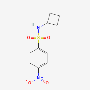 Benzenesulfonamide, N-cyclobutyl-4-nitro-
