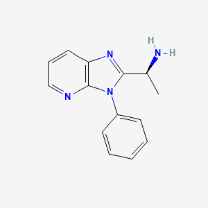 (S)-1-(3-Phenyl-3H-imidazo[4,5-B]pyridin-2-YL)ethanamine