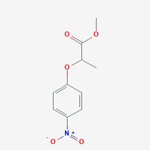 molecular formula C10H11NO5 B8740956 Methyl 2-(4-nitrophenoxy)propanoate CAS No. 153472-80-1