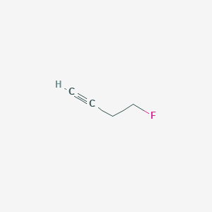 molecular formula C4H5F B8741260 4-Fluorobut-1-yne CAS No. 98352-47-7
