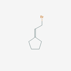molecular formula C7H11Br B8741382 (2-Bromoethylidene)cyclopentane CAS No. 931-42-0
