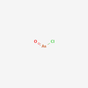molecular formula AsClO B087415 Arsenic monoxide monochloride CAS No. 14525-25-8