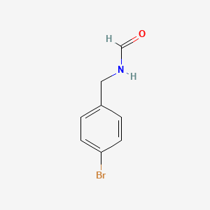 molecular formula C8H8BrNO B8741829 N-(4-Bromobenzyl)formamide 