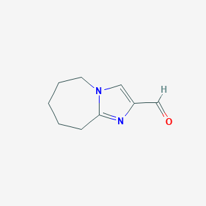 6,7,8,9-Tetrahydro-5H-imidazo[1,2-a]azepine-2-carbaldehyde