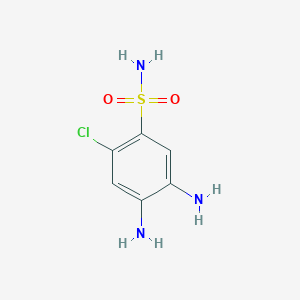 4,5-Diamino-2-chlorobenzene-1-sulfonamide